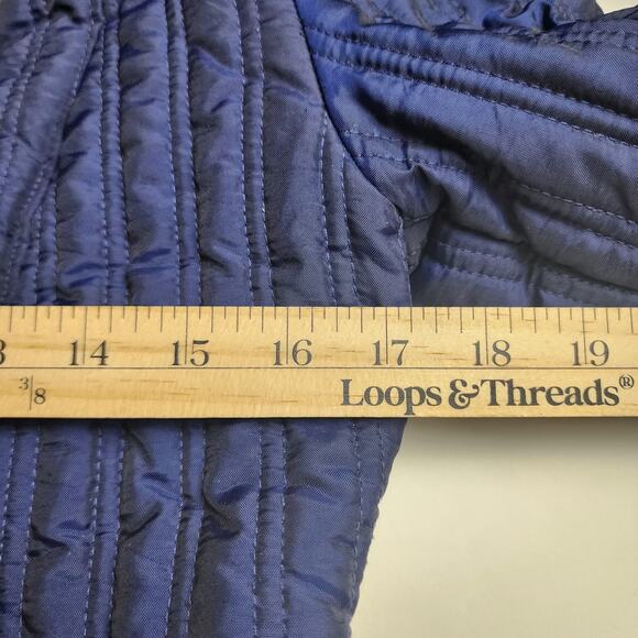 MNG Jacket Womens M Quilted puffed Twill Bomber Retro glam Streetwear corpcore - Picture 8 of 10